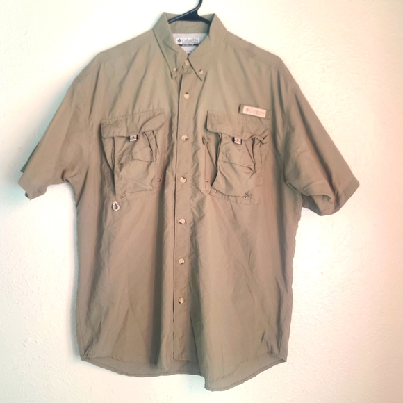Columbia Men’s PFG Bahama II Short Sleeve Shirt Small - Picture 2 of 7